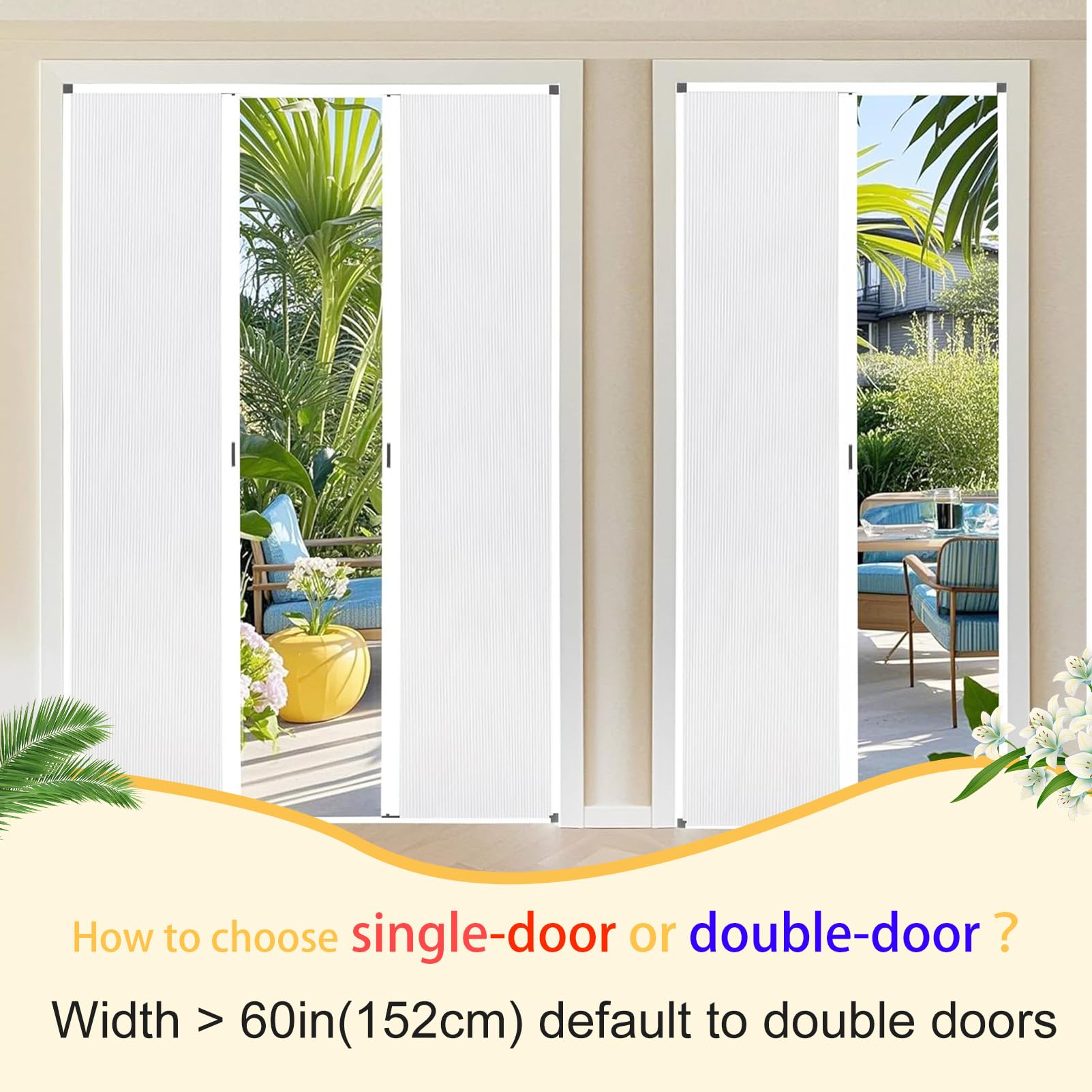 Portes Coulissantes En Accordéon Avec Cadre et poignée 203cm, Porte Pliante accordéon en nid d'abeille, Magnétique Porte de séparation pliante pour cellier balcon cuisine sous-sol