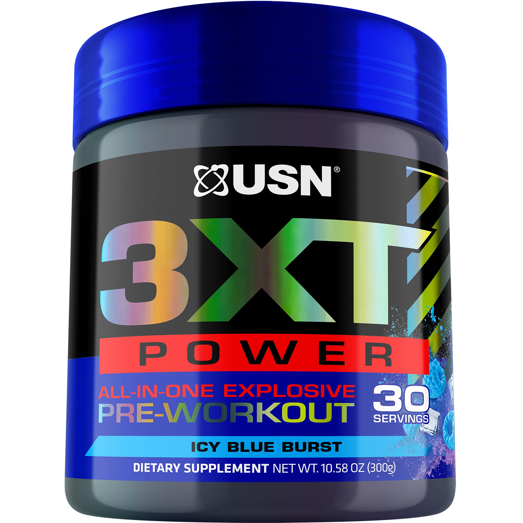 Buy USN 3XT Power Preworkout Powder for Men and Women, Nitric Oxide
