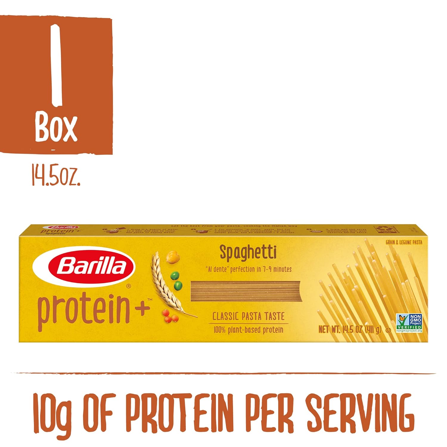 Barilla ProteinPlus Multigrain Spaghetti Pasta Photo