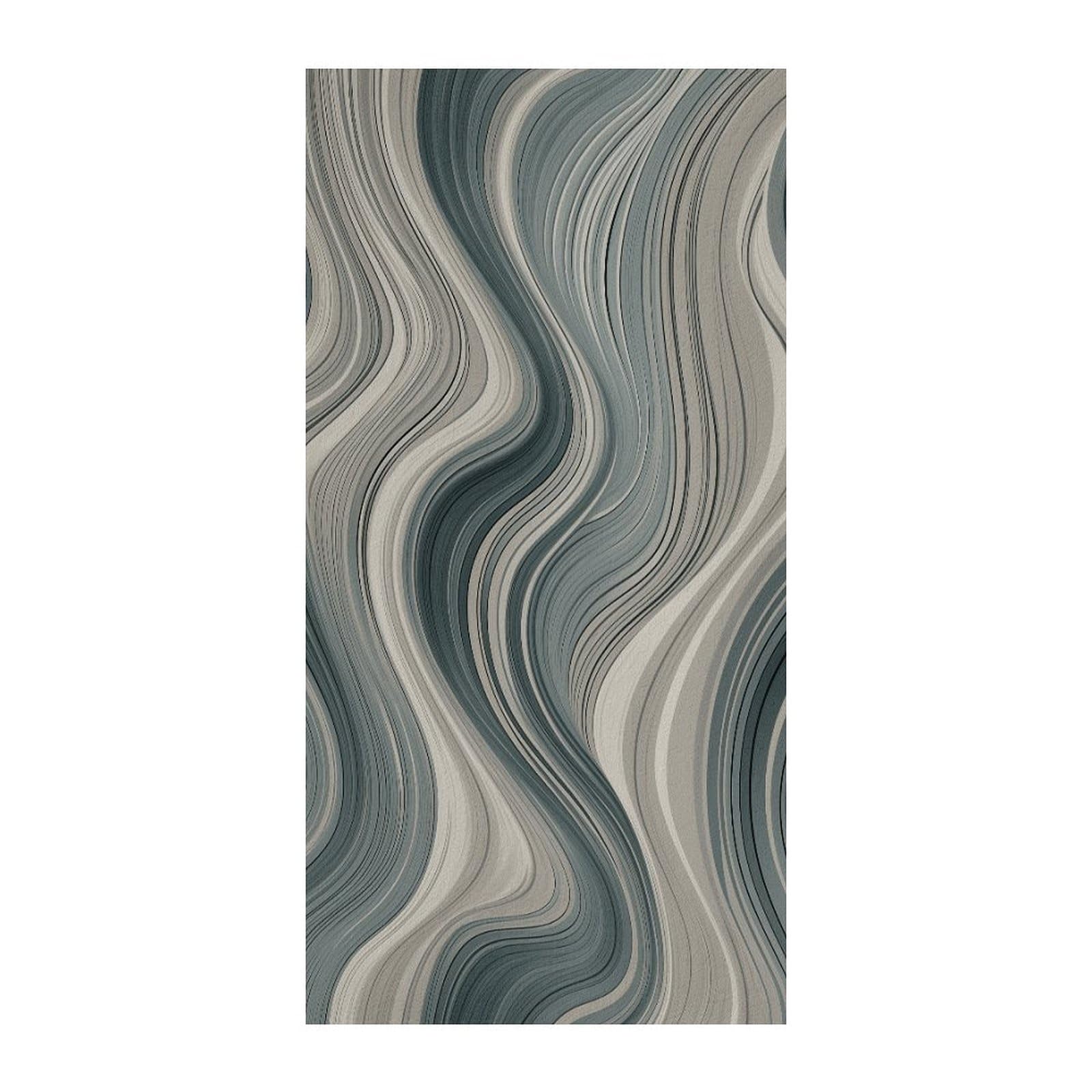 Fekiloot Style Gray And White Door Curtain Room Divider Curtains
