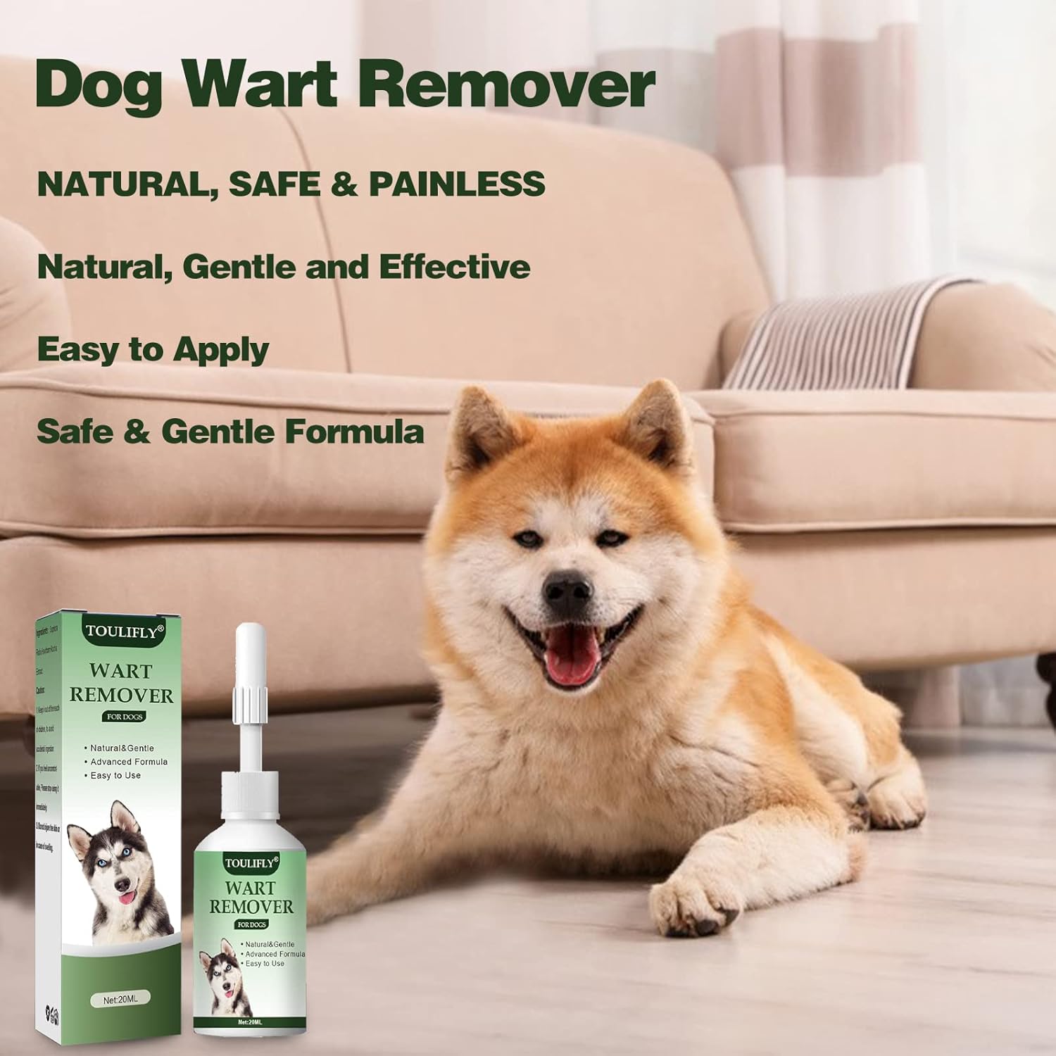 Buy Dog Wart Remover, Natural Dog Wart Removal Treatment, Tag Remover