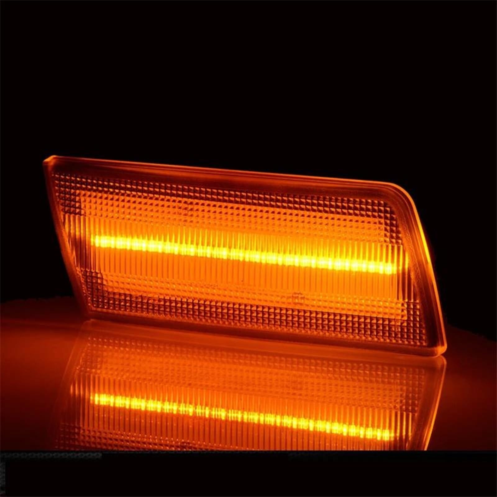 Intermitentes Automóviles Luz LED posición lateral lámparas señal giro lámpara estacionamiento Para Chrysler 300 2005 2006 2007 2008 2009 2010 2 uds.(Smoked Amber)