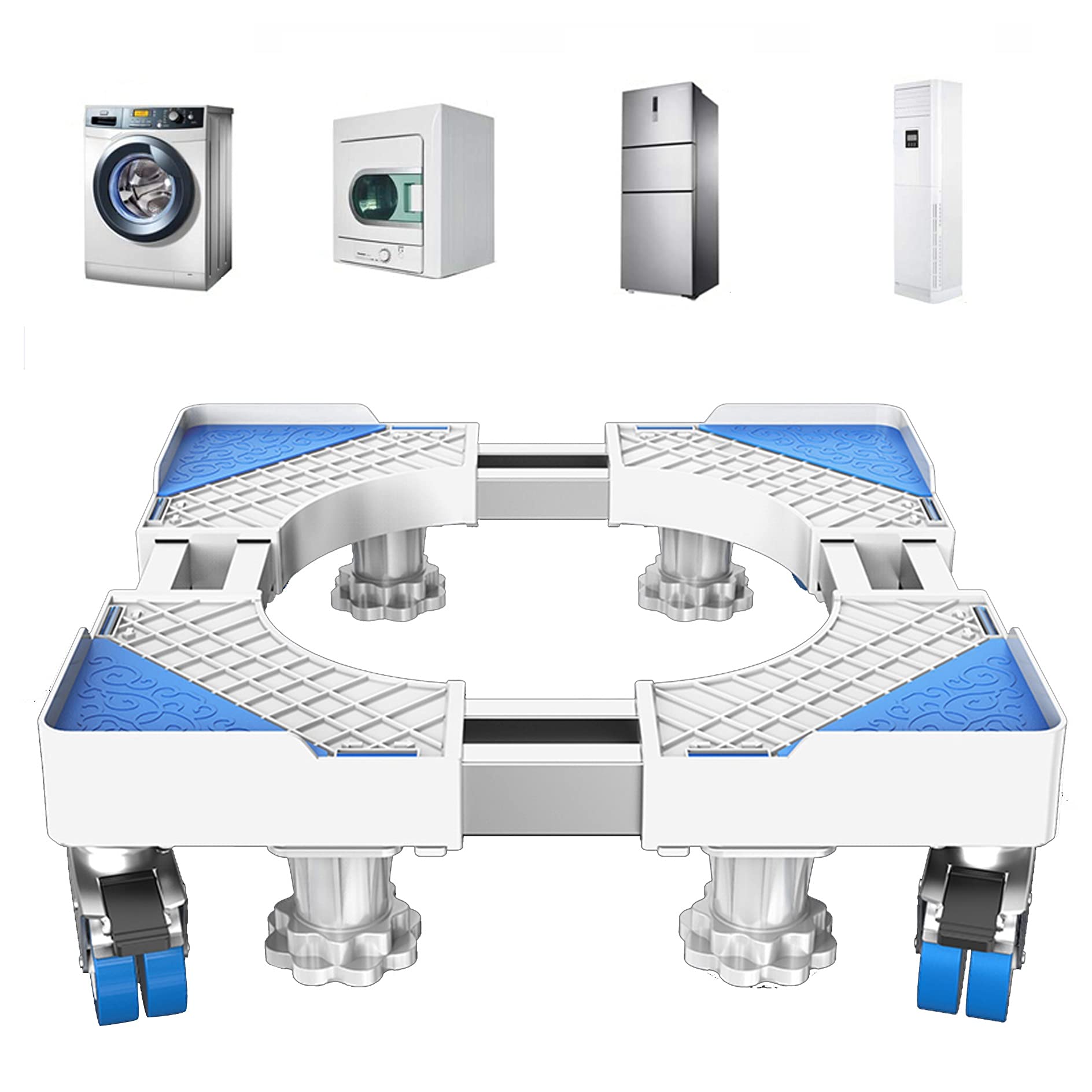 Buy YYHJ Mini Fridge Stand with Wheels Washing Machine Base,Universal