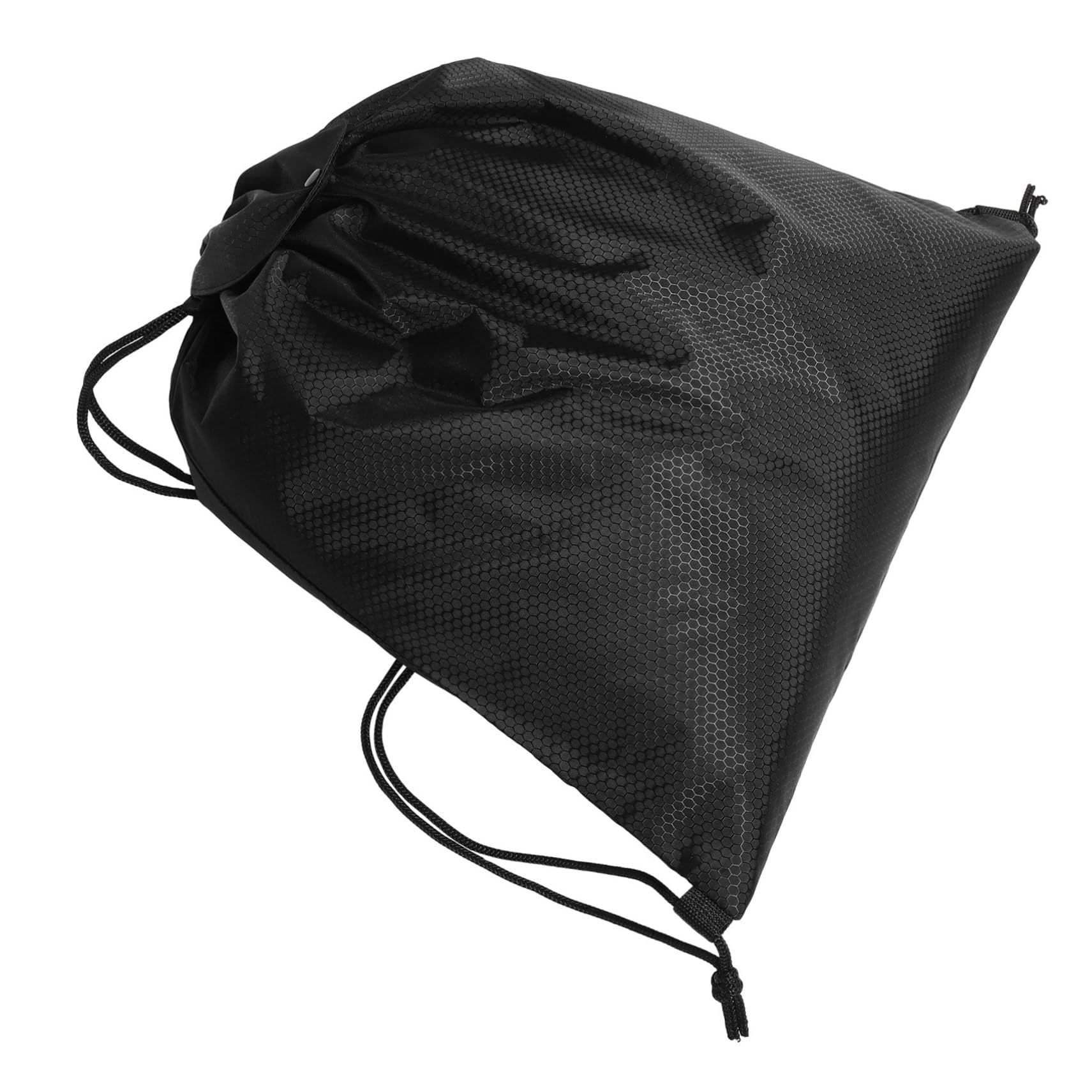 Mikinona Motorcycle Storage Bag Large Capacity Waterproof Thickened Portable Carrying Cycling Equipment Drawstring Closure
