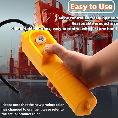 Miniatura 3 de Estación de control colgante de grúa ARRIBA abajo interruptor de botón COB-61DR DC200VAC380V 30uF del alzamiento