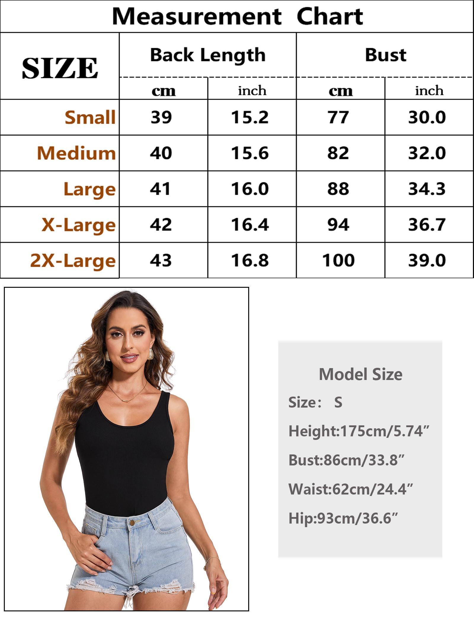 Aottori Pacco da 2 Canotta Estiva Donna Canottiera Senza Maniche Elegante Tank Top Girocollo Cotone Camisole Basic Slim Fit Sottogiacca a Maglia Smanicata Sexy