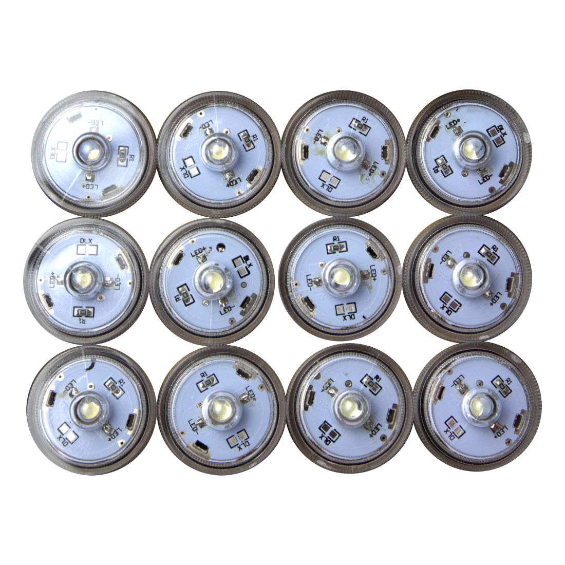 Lumabase 68012 12 Count Submersible LED Lights