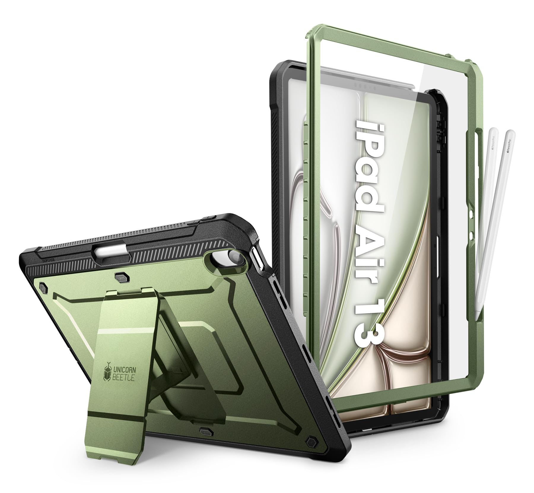 Amazon.co.jp: SUPCASE iPad Air 13インチ 2024 M2 ケース 全面保護 