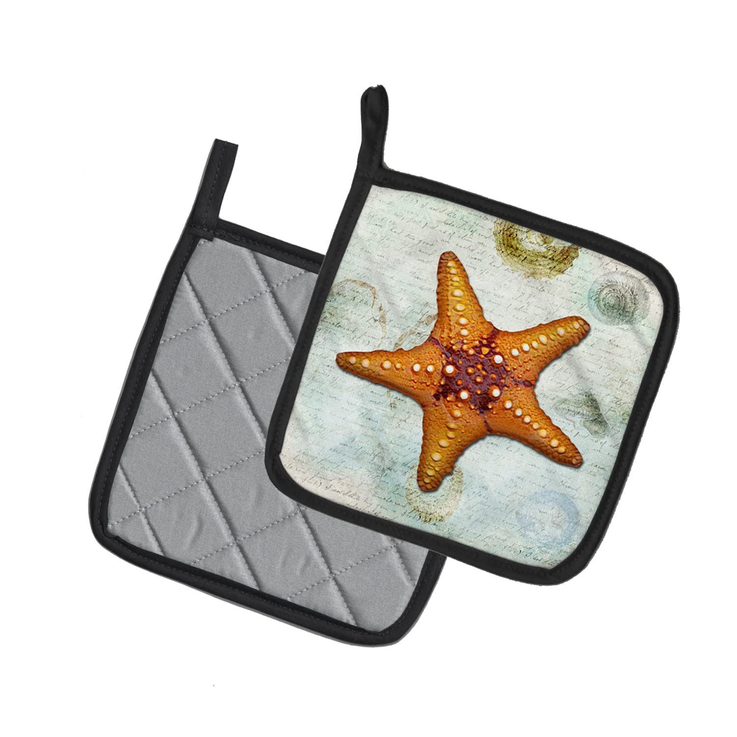 Caroline's Treasures SB3035PTHD Topflappen, Seestern, 7,5 x 7,5 W, mehrfarbig