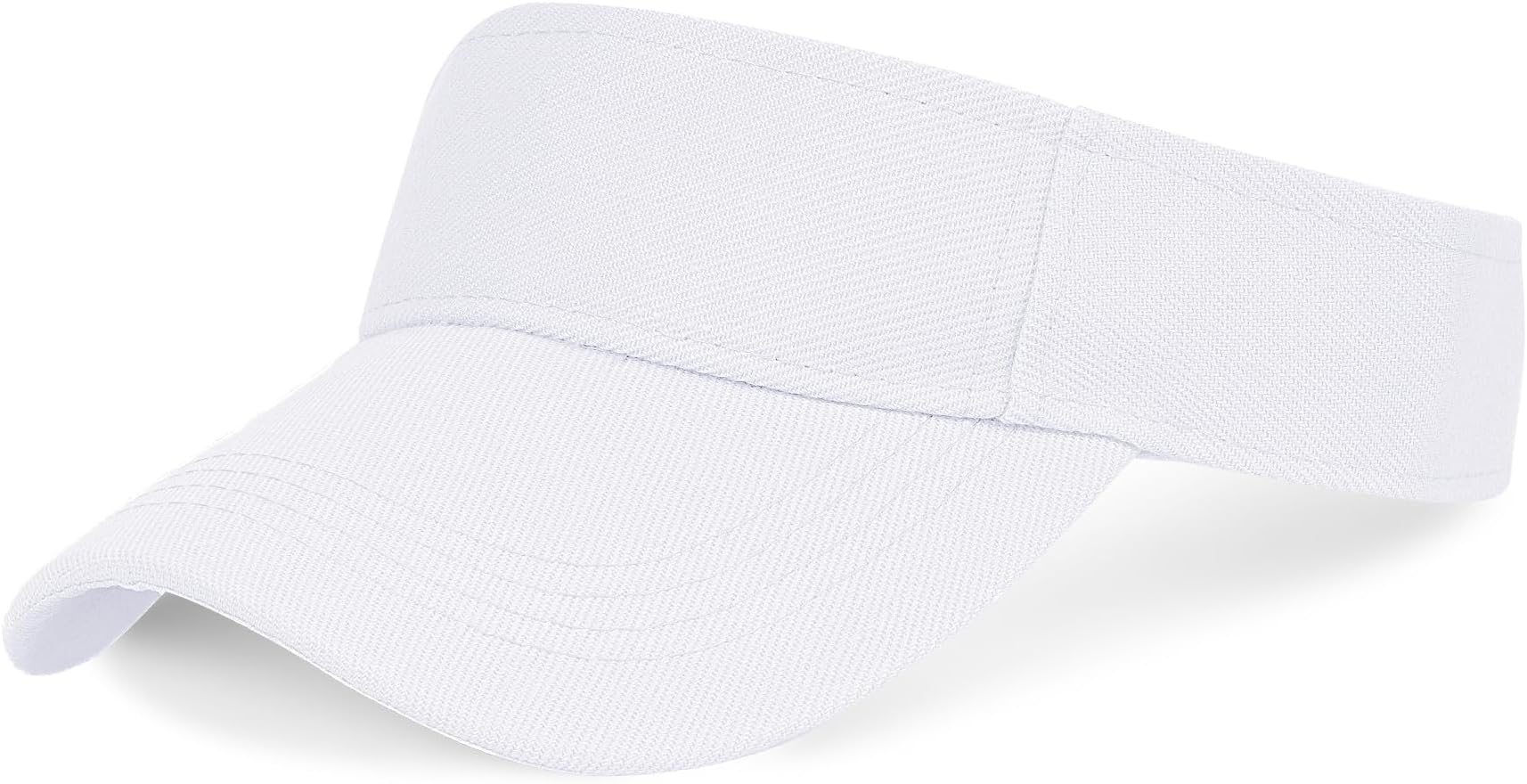 1 Piece of Sport Wear Athletic Visor Sun Sports Visor Hat Visor Adjustable Cap for Women and Men (One Size)