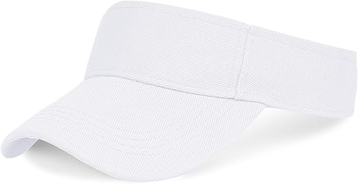 Marrywindix 1 Piece of Sport Wear Athletic Visor Sun Sports Visor Hat Visor Adjustable Cap for Women and Men (One Size)