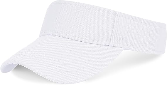 Marrywindix 1 Piece of Sport Wear Athletic Visor Sun Sports Visor Hat Visor Adjustable Cap for Women and Men (One Size)
