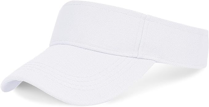 Marrywindix 1 Piece of Sport Wear Athletic Visor Sun Sports Visor Hat Visor Adjustable Cap for Women and Men (One Size)