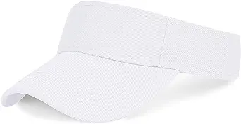 Marrywindix 1 Piece of Sport Wear Athletic Visor Sun Sports Visor Hat Visor Adjustable Cap for Women and Men (One Size)