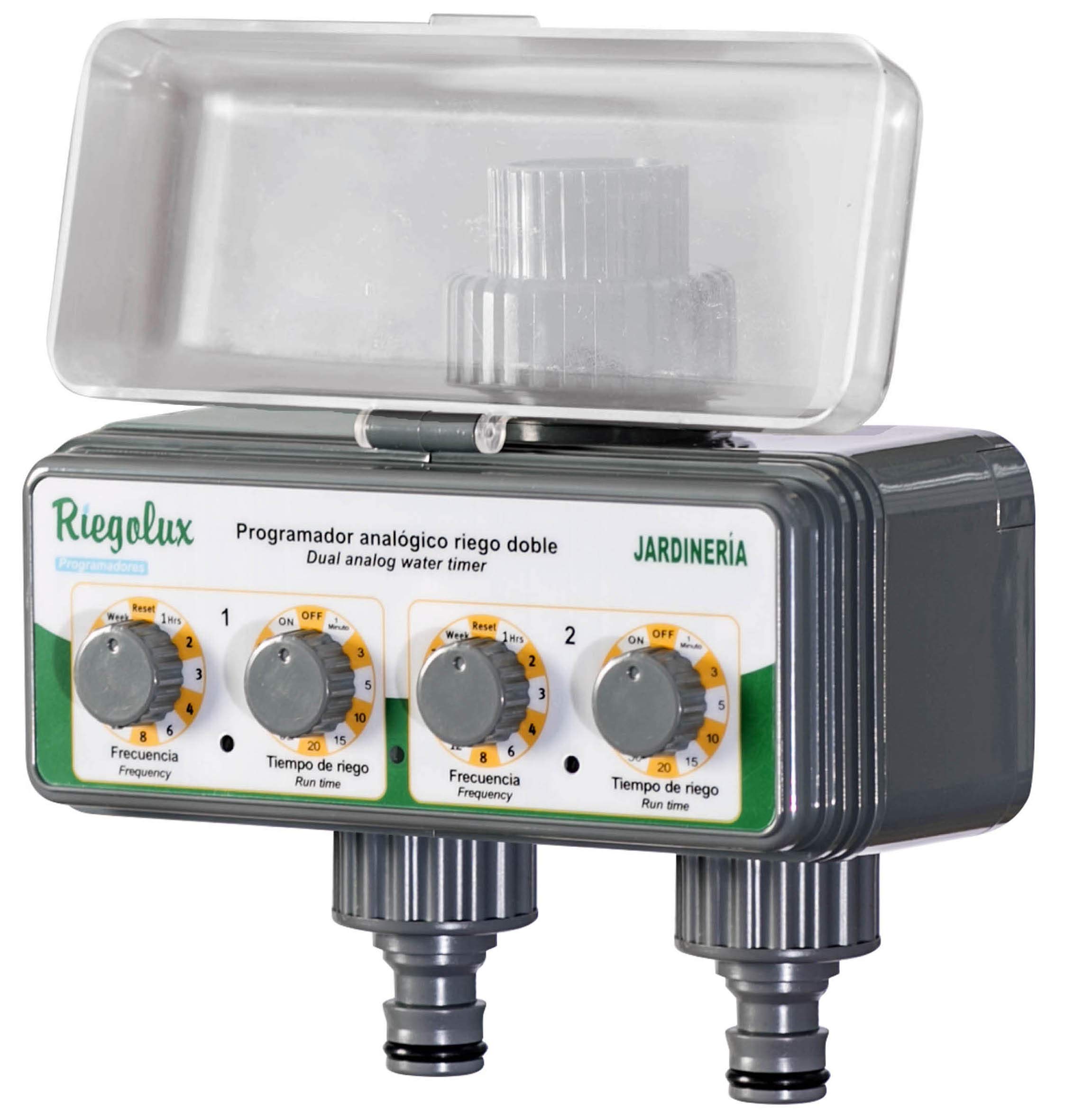 Riegolux 341735 Programmateur analogique Double