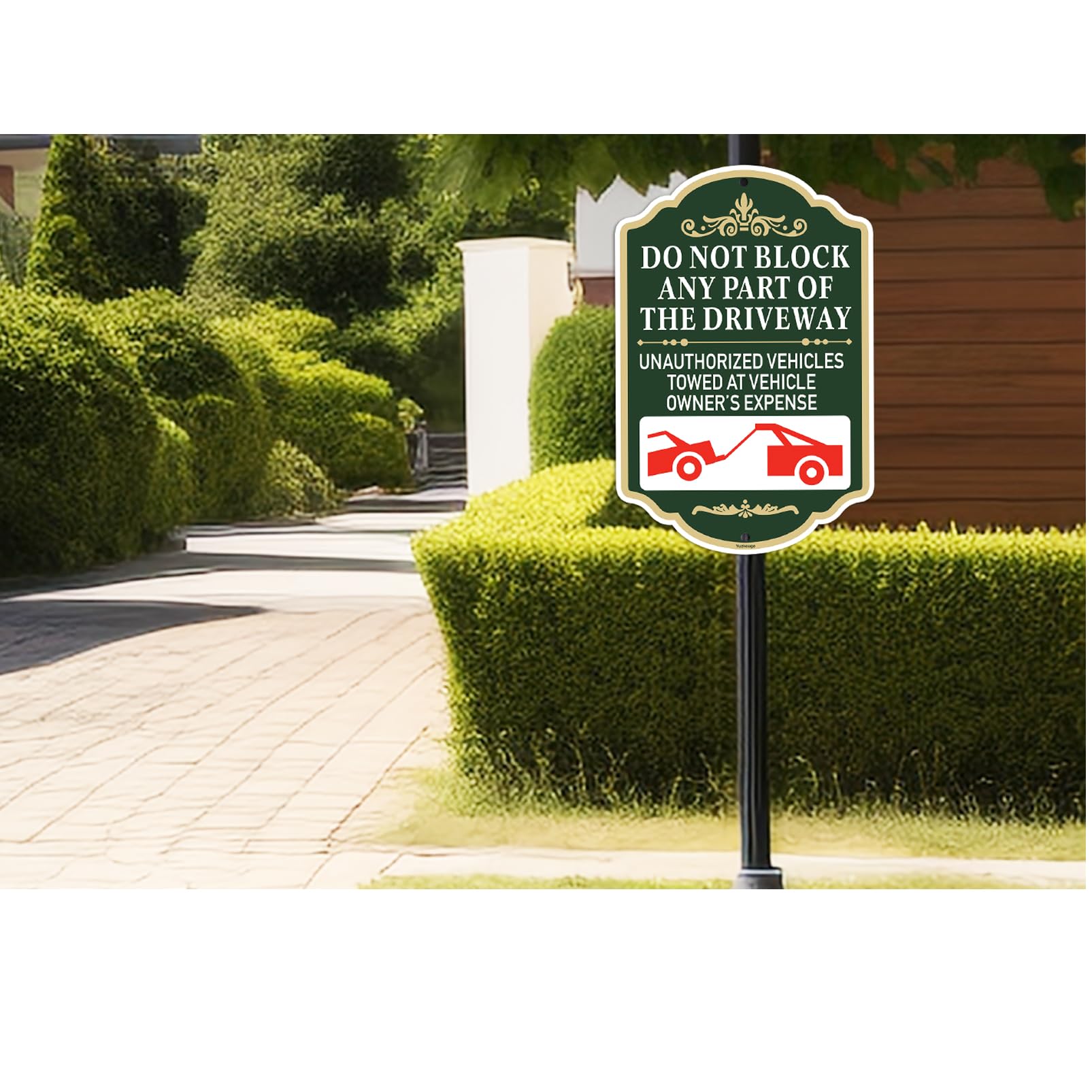 DO NOT BLOCK DRIVEWAY SIGN - My Sign Station - View #14