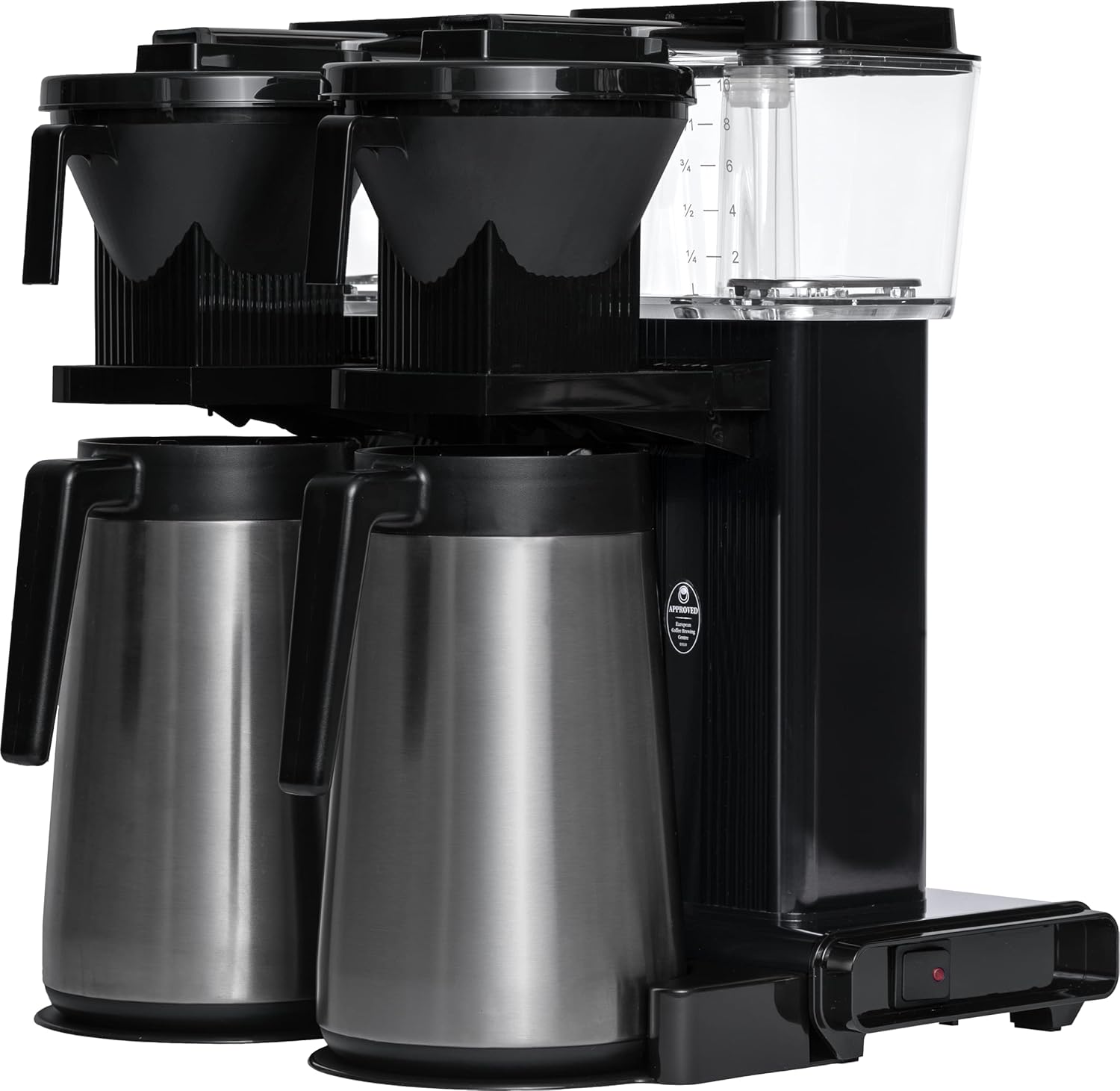 Moccamaster 89402 Macchina da caffè con Filtro KBGT20, 2 x 1.25 Litri, 2900 W, Nera Moccamaster 89402 Macchina da caffè con Filtro KBGT20, 2 x 1.25 Litri, 2900 W, Nera