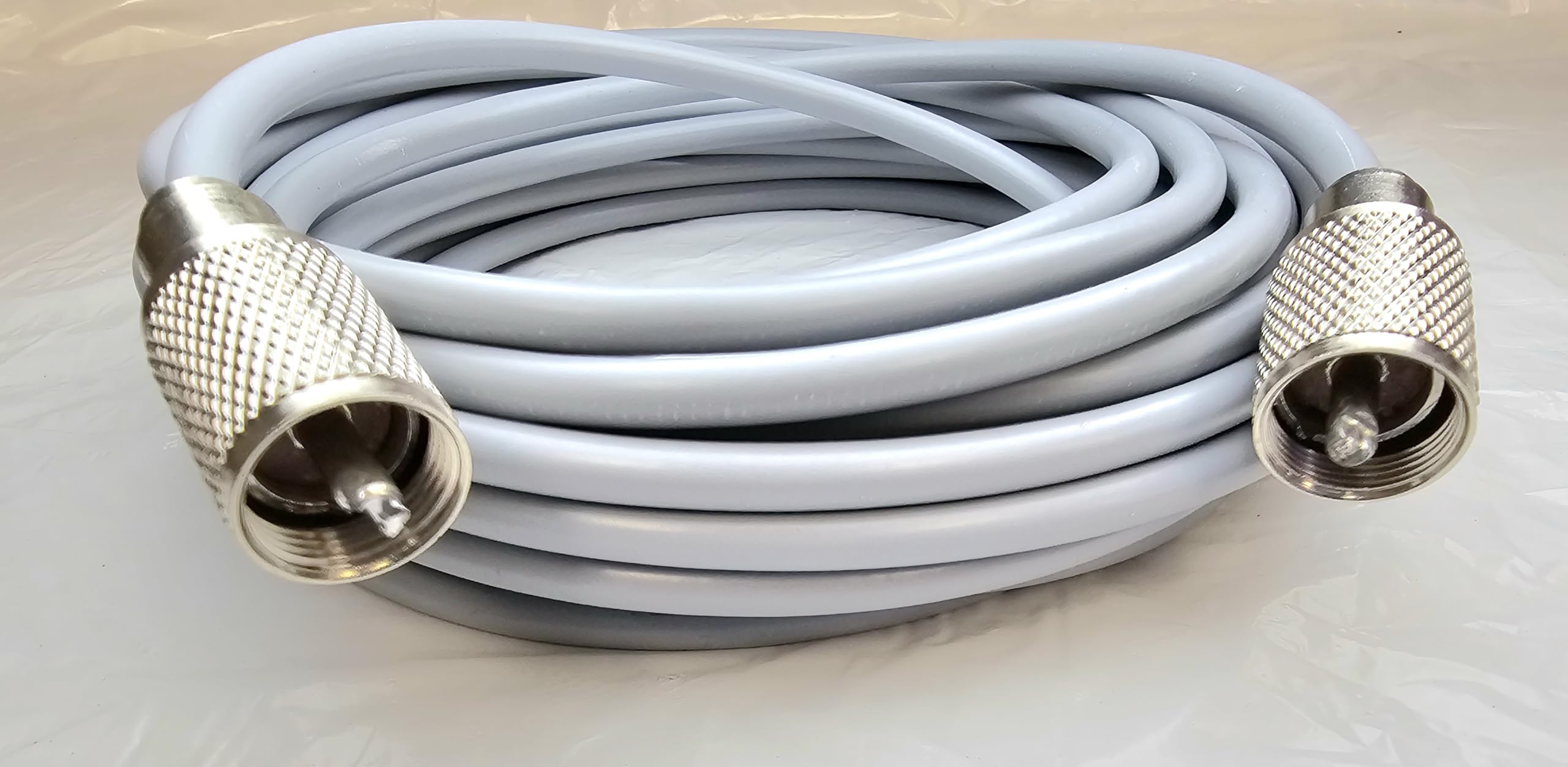 Workman 8X-25-PL-PL-A 25 Foot CB Radio/Ham Antenna Coax Cable