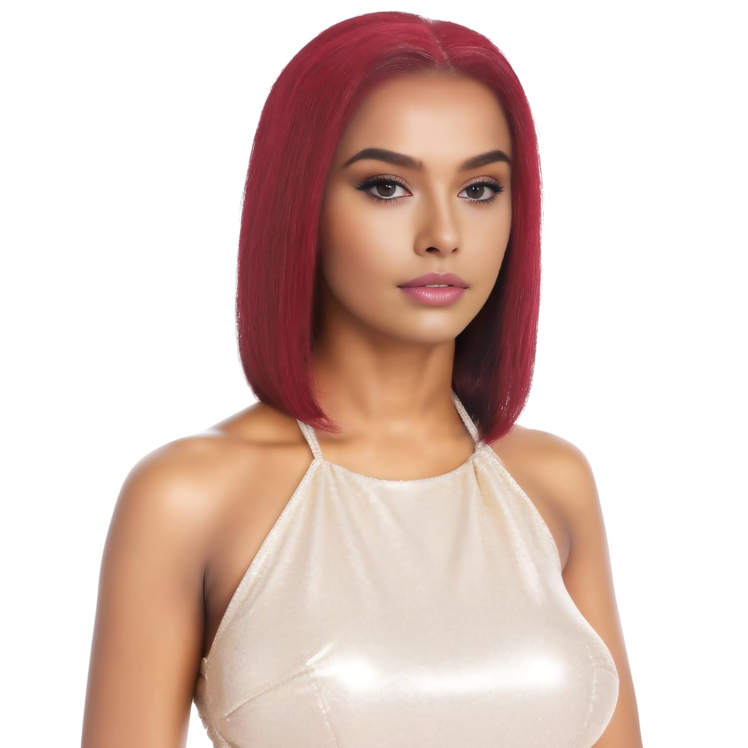 FUTAI 10 Inch Real Human Hair Bob Wigs HD Front 13×4 Lace Wig for Professional Female Diverse Styles