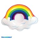 SNOWCANDY Snow Tube 48" Arctic Rainbow, Inflatable Snow Sled Toboggan for Kids and Adults, Heavy Duty with Handles and Bottom, Winter Outdoor Sledding, Easy to Inflate and Deflate gallery image