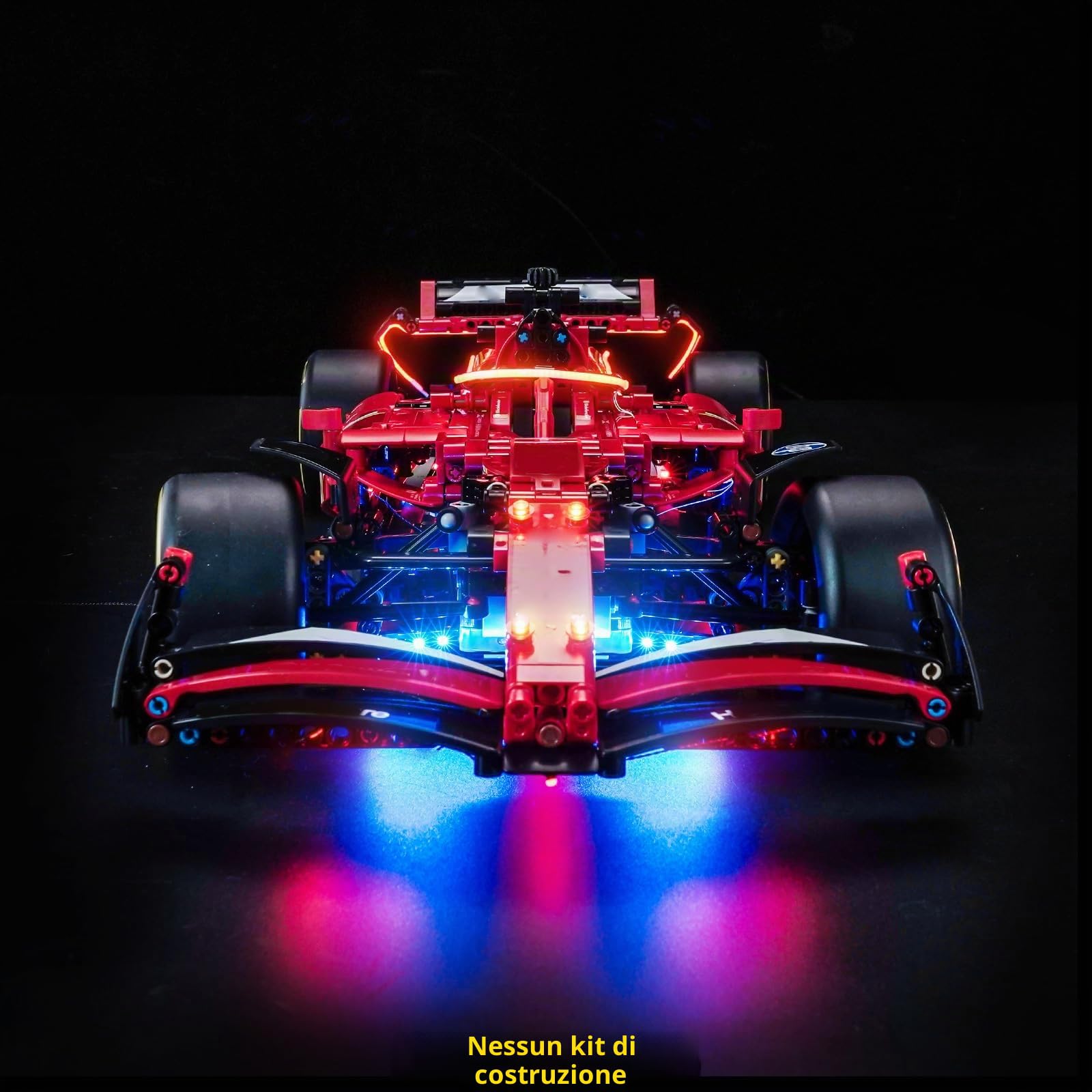 Set di luci a LED compatibile con Lego Ferrari SF-24 F1 Car 42207, set di illuminazione decorativa creativo