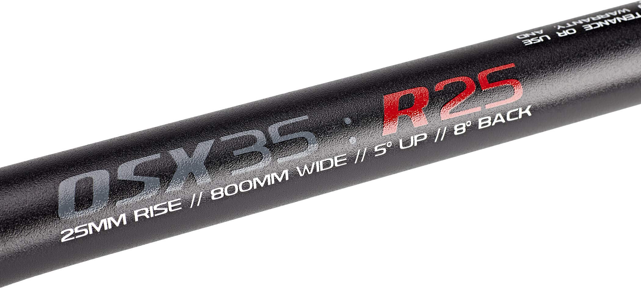 Amazon.co.jp: Chromag Osx 35 ハンドルバーブラック/レッド、25mm x