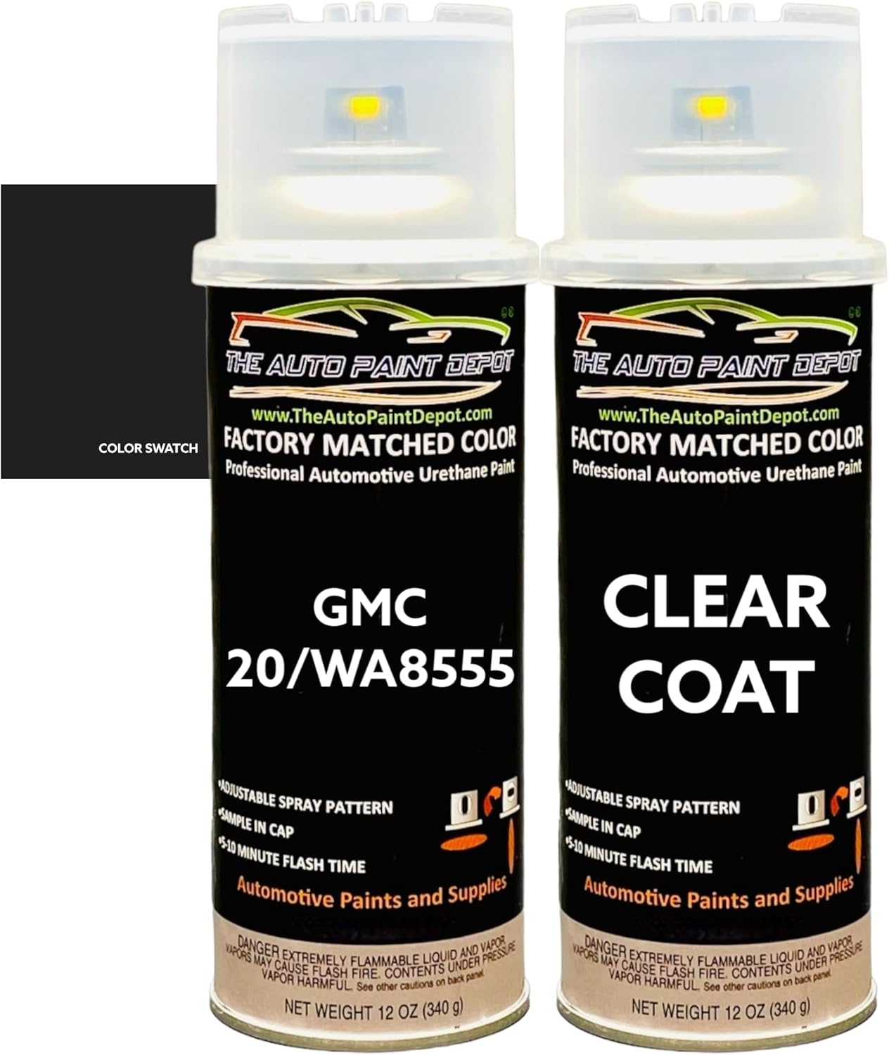 Auto Paint Depot Touch Up Paint for GMC SafariBlack 20
