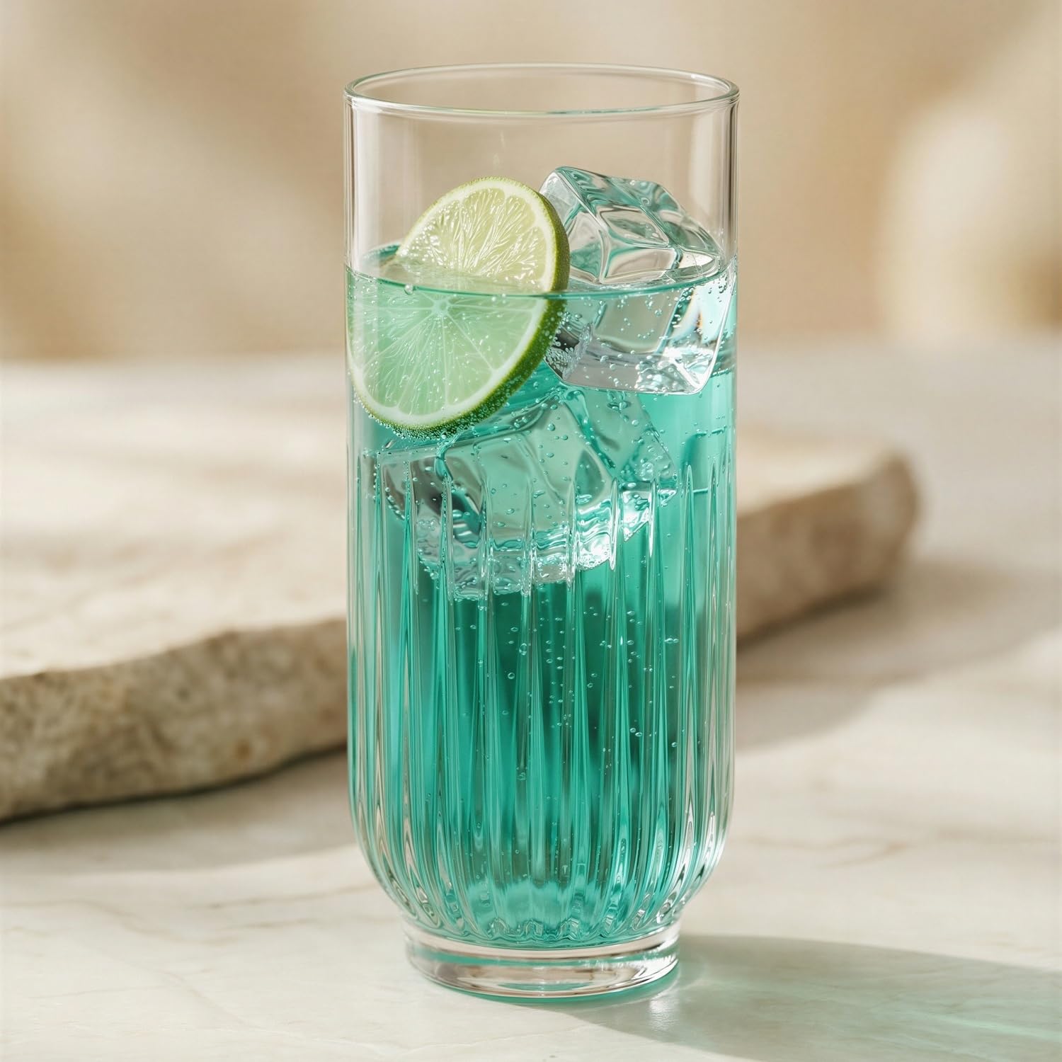B&Q -  Lav Tokyo Highball Glasses395MlClearPack Of 6