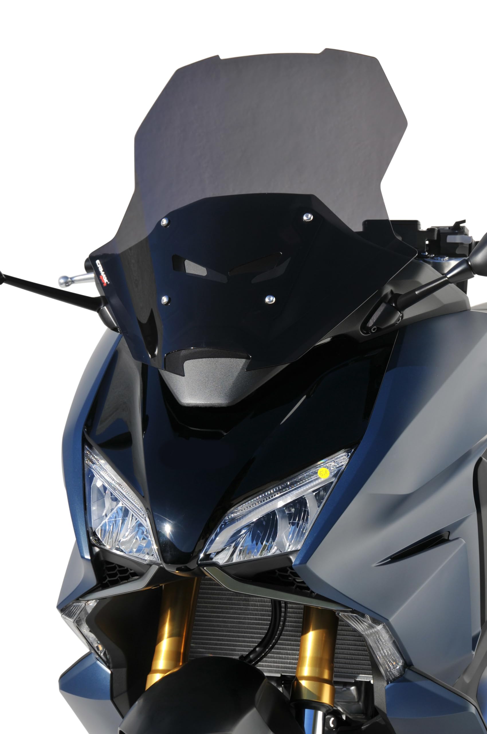 Cupolino sport (48 centimetri con prises aria) compatibile con forza 750 2021 - 2023 grigio prodotto da Ermax