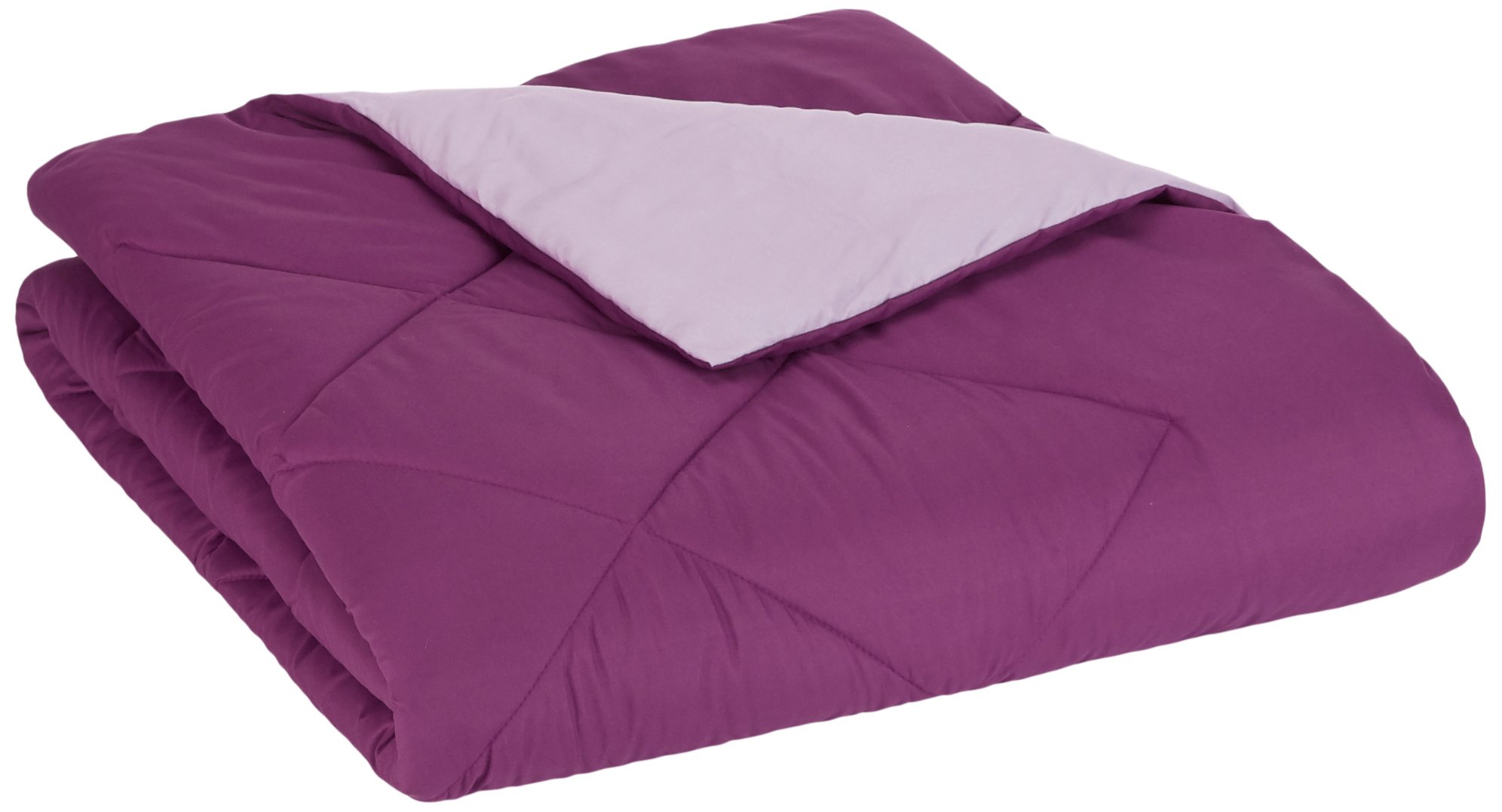 amazon basics Reversible Microfiber Comforter - King (102"x90") - Plum, Pack of 1 (B01NAUN44E) Amazon Price History, Amazon Price Tracker