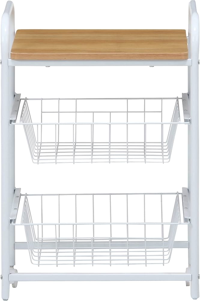 キャスター付きワゴン おおよそ幅45㌢✖︎奥行45㌢✖︎高さ85㌢ 隙間 ワゴン キャスター 付き 日本製 木製 幅 20 奥行 45 高さ