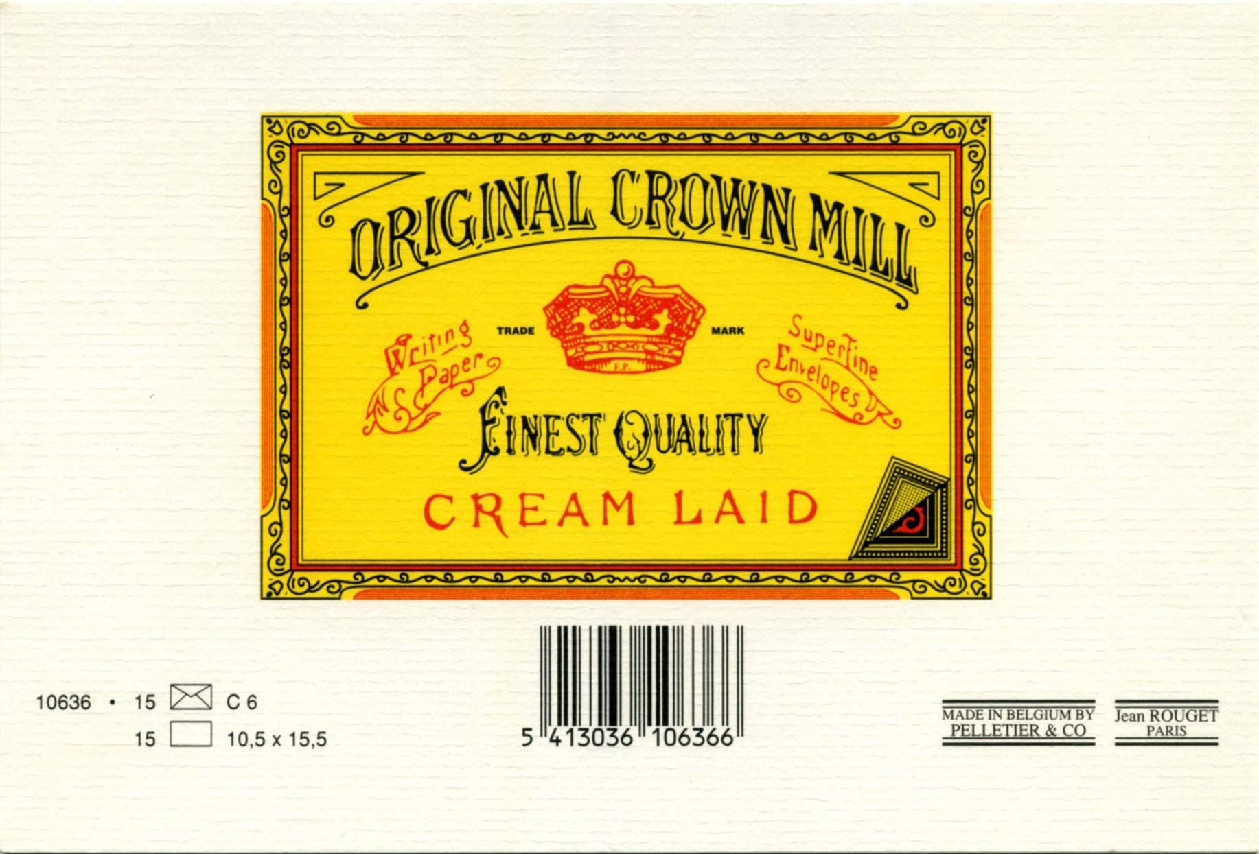 Original Crown Mill Card Set White 10636
