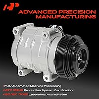 Vista 3 de A-Premium Compresor de aire acondicionado AC con embrague Compatible con Dodge Grand Caravan 3.6L 2011-2016, Chrysler Town & Country 200, Journey