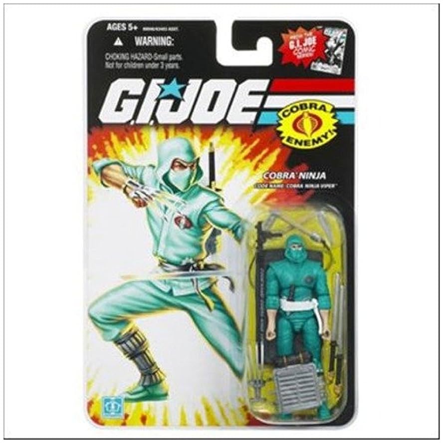 Amazon.com: GI Joe 25th Anniversary Cobra Ninja Viper Action
