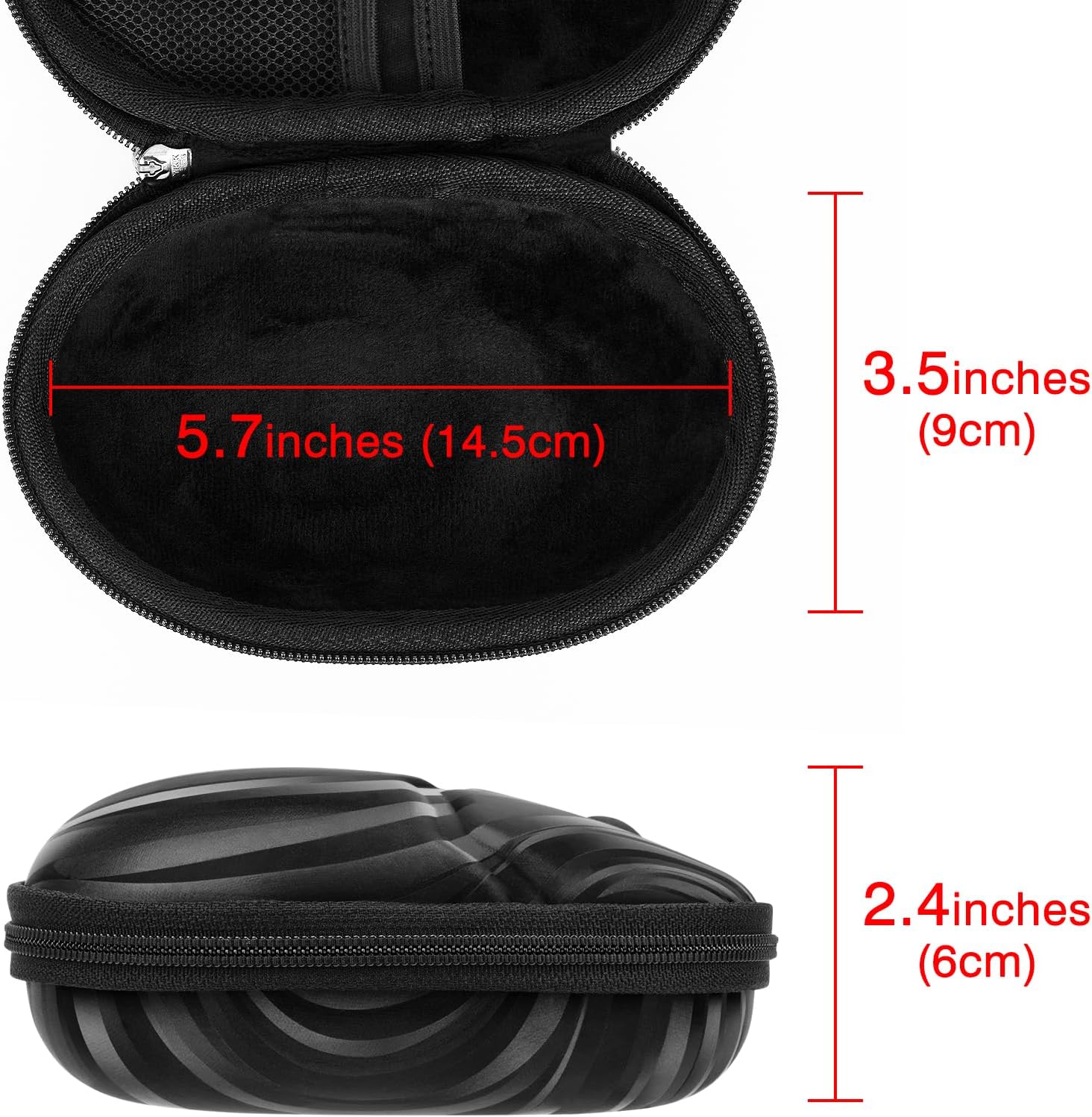 Hard Shell Travel Carrying Mouse Case, for Gaming Office Mouse Compatible with Logitech G502 HERO/ G502 X/ G309/ G PRO X, Razer Basilisk V3/ Orochi V2/ DeathAdder V3 Pro - Image 4