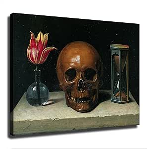 Amazon.com: Vanitas Still Life 1671 By Philippe De Champaigne Poster ...