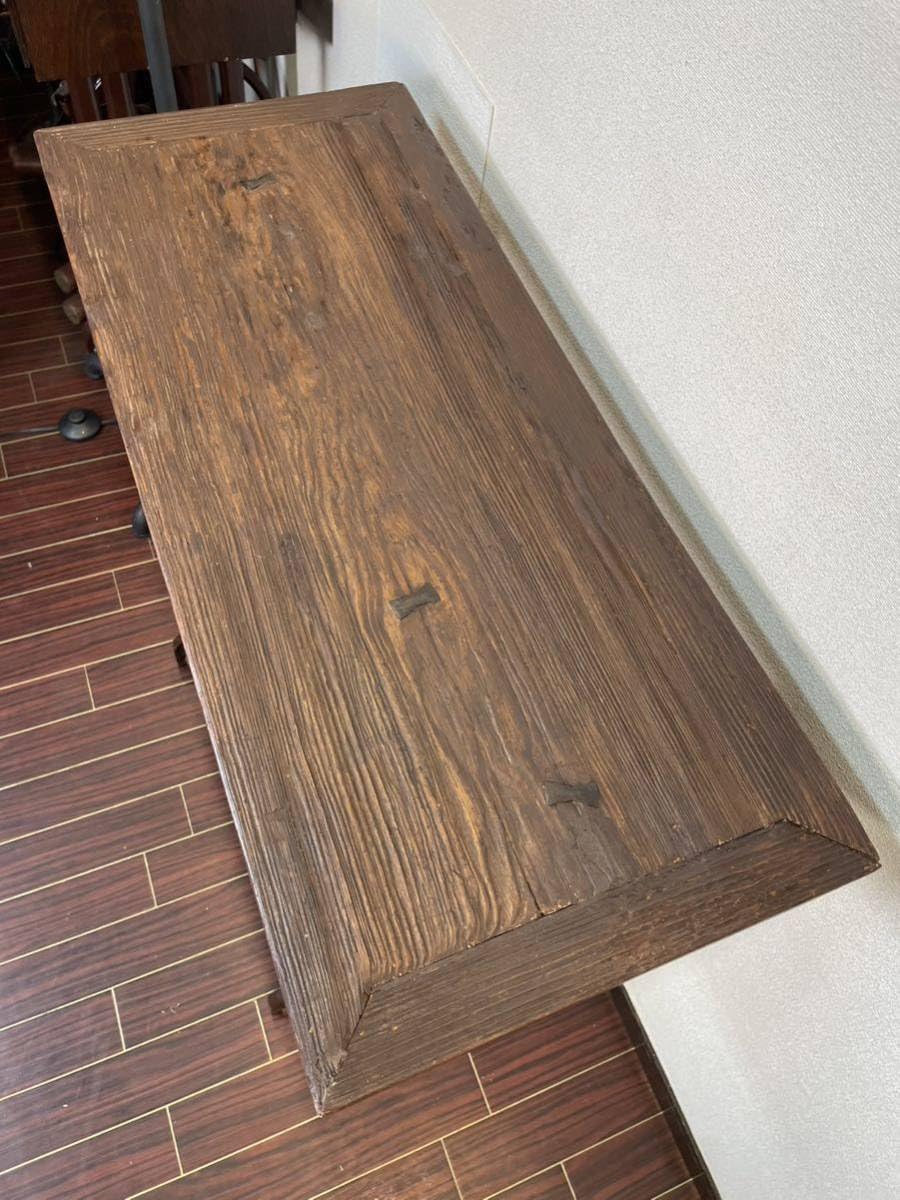 chaaa】RICCAR ミシン台 アンティークテーブル chaaa】RICCAR ミシン台