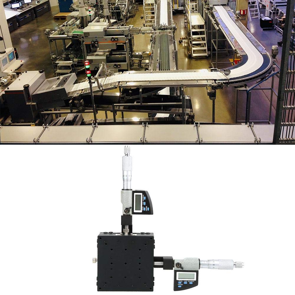 X + Y 2 assi asse lineare manuale 100x100mm SEMXY100-AC Piattaforma di sintonia fine Piattaforma di spostamento ottico Guida trasversale Tavolo scorrevole ottico