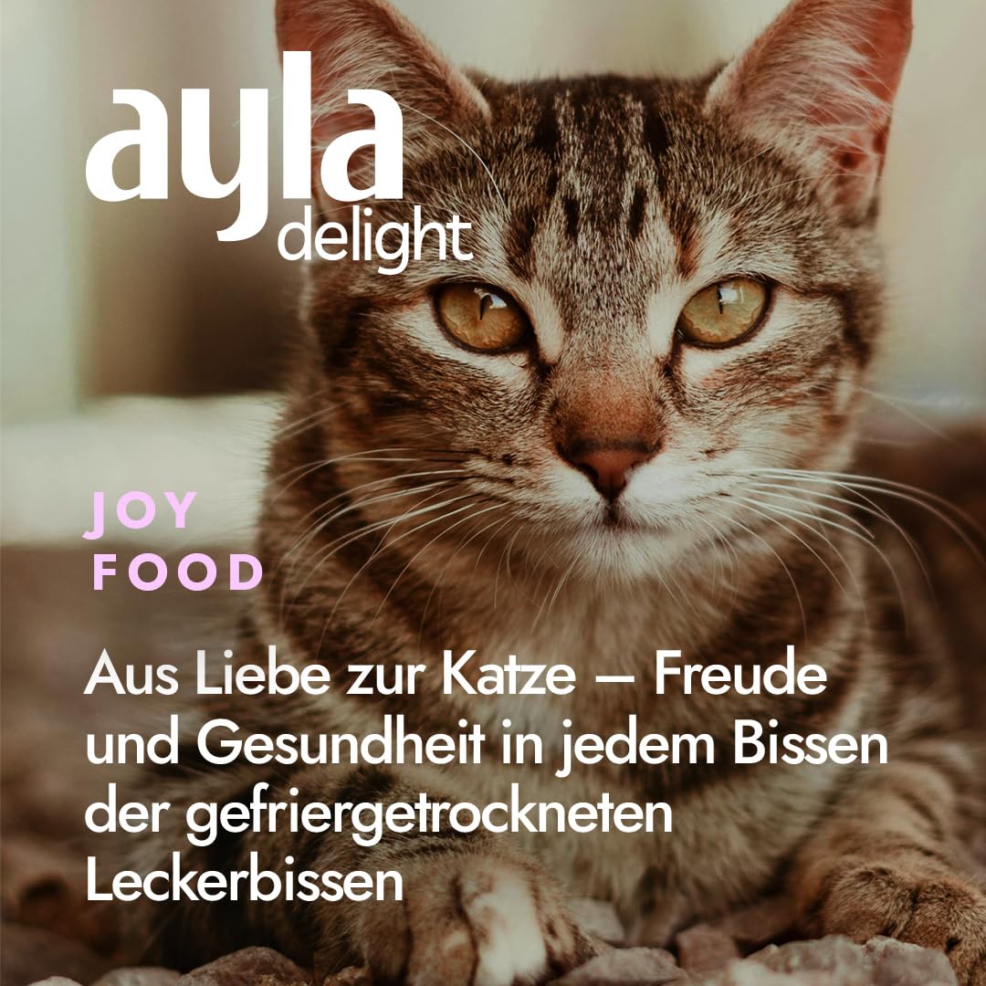 AYLA Mélange de canard premium pour chats lyophilisé 5 x 28 g