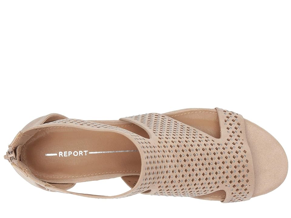 

Report Mackie (Natural) Women's Wedge Shoes, Beige