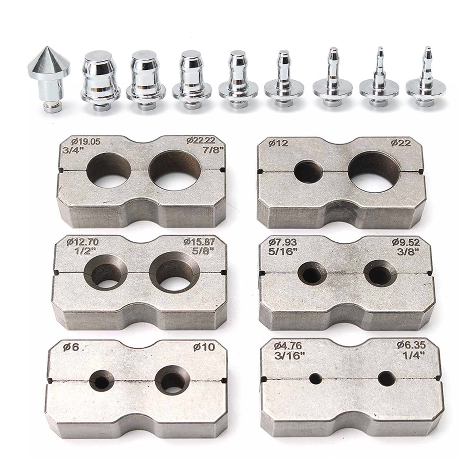 Kit D'outils De Torchage Pour Tubes 6/8/10/12/16/19 Mm - Aluminium, Pour CVC, 2 Pièces