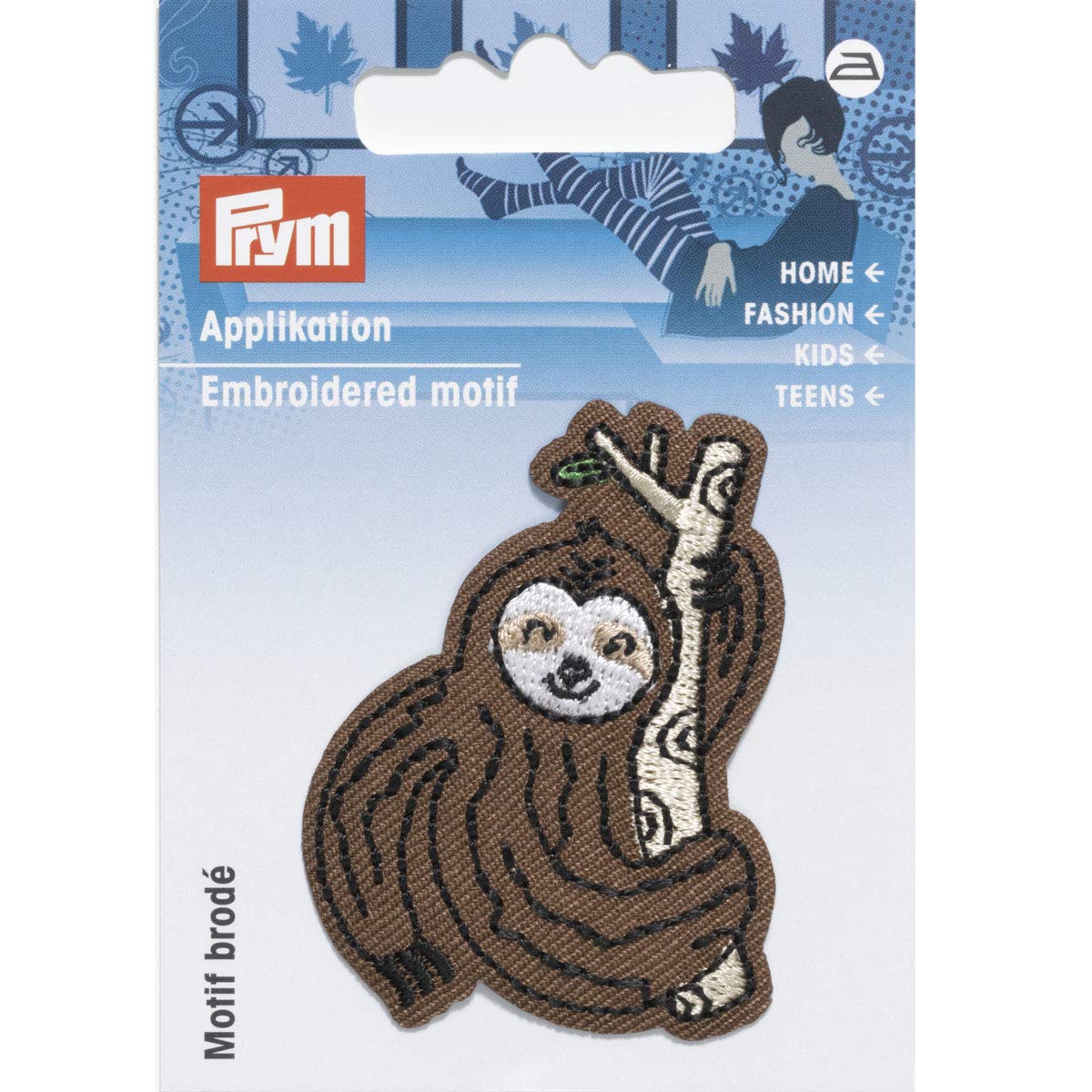 Prym APPL. Sloth Brown/Black, One Size