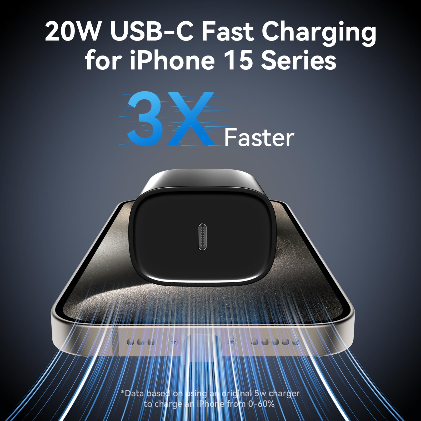 i Phone 16 Pro Max Charger Fast Charging,20W i Phone 16 Fast Charger Block Wall Charger with 10FT USB C Cable Cord for i Phone 16 Pro Max/i Phone 16/16Pro/15 Pro Max/15 Pro,iPad Pro/Air