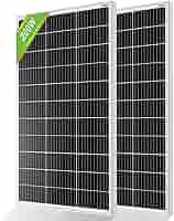 ECO-WORTHY ECOM-100W ソーラーパネル 100W 2枚セット Amazon