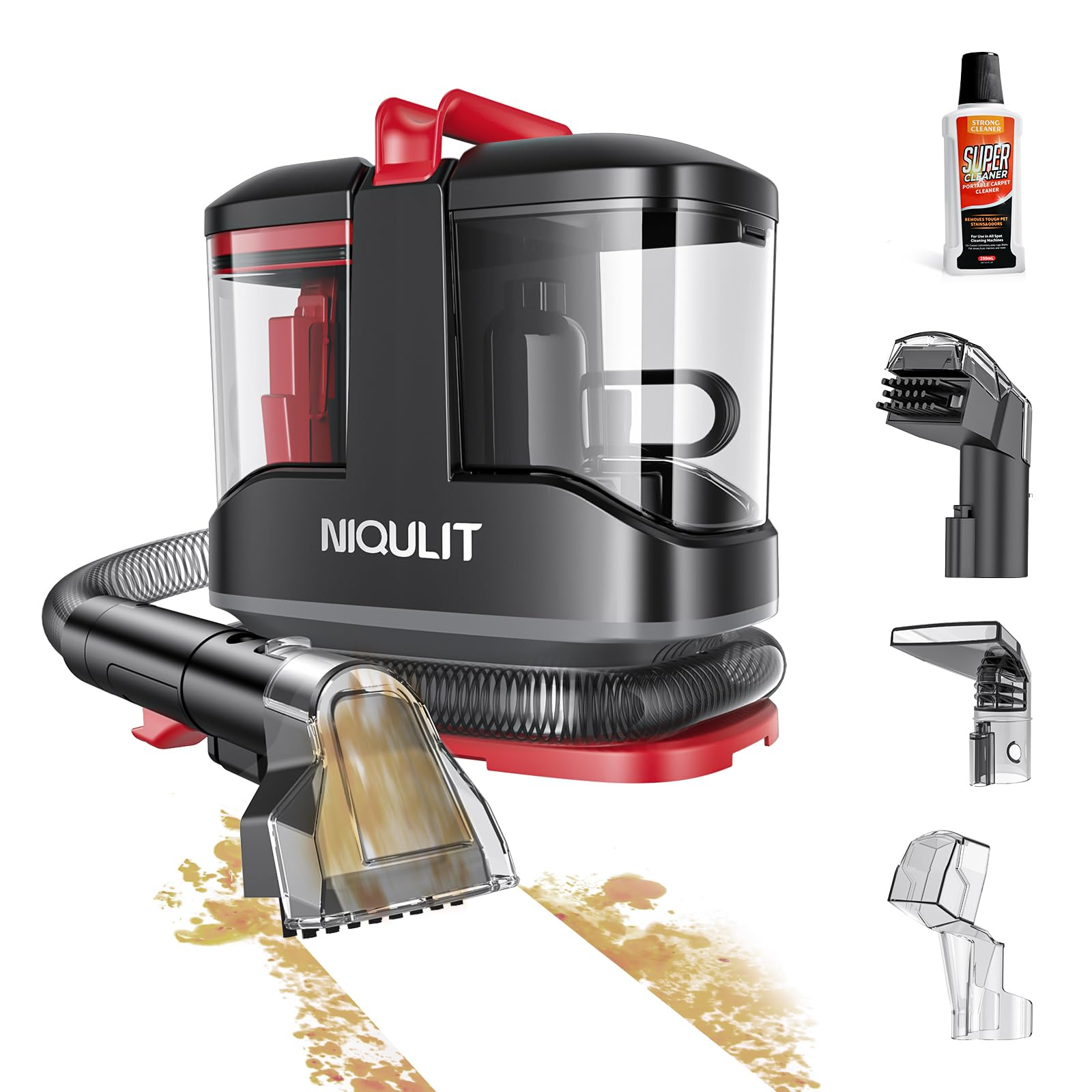 NIQUIT by Morrrer Portable Carpet & Upholstery Cleaner (C3)