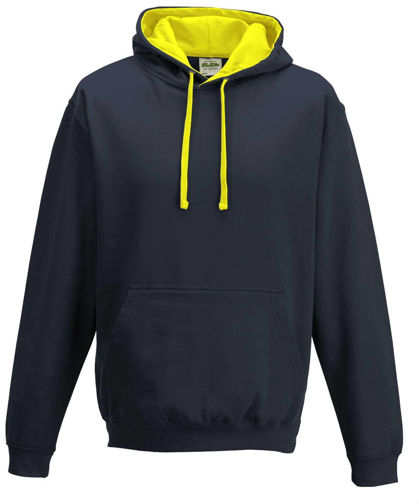 Just Hoods Varsity Hooded Sweatshirt - Multicolour - XX-Large