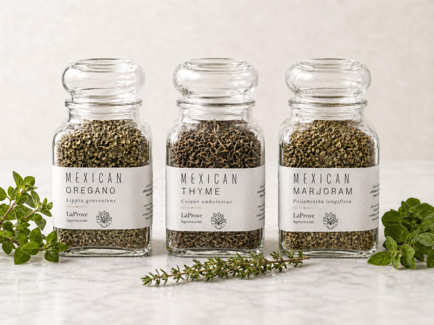 Mexican Oregano, Thyme & Marjoram 20g