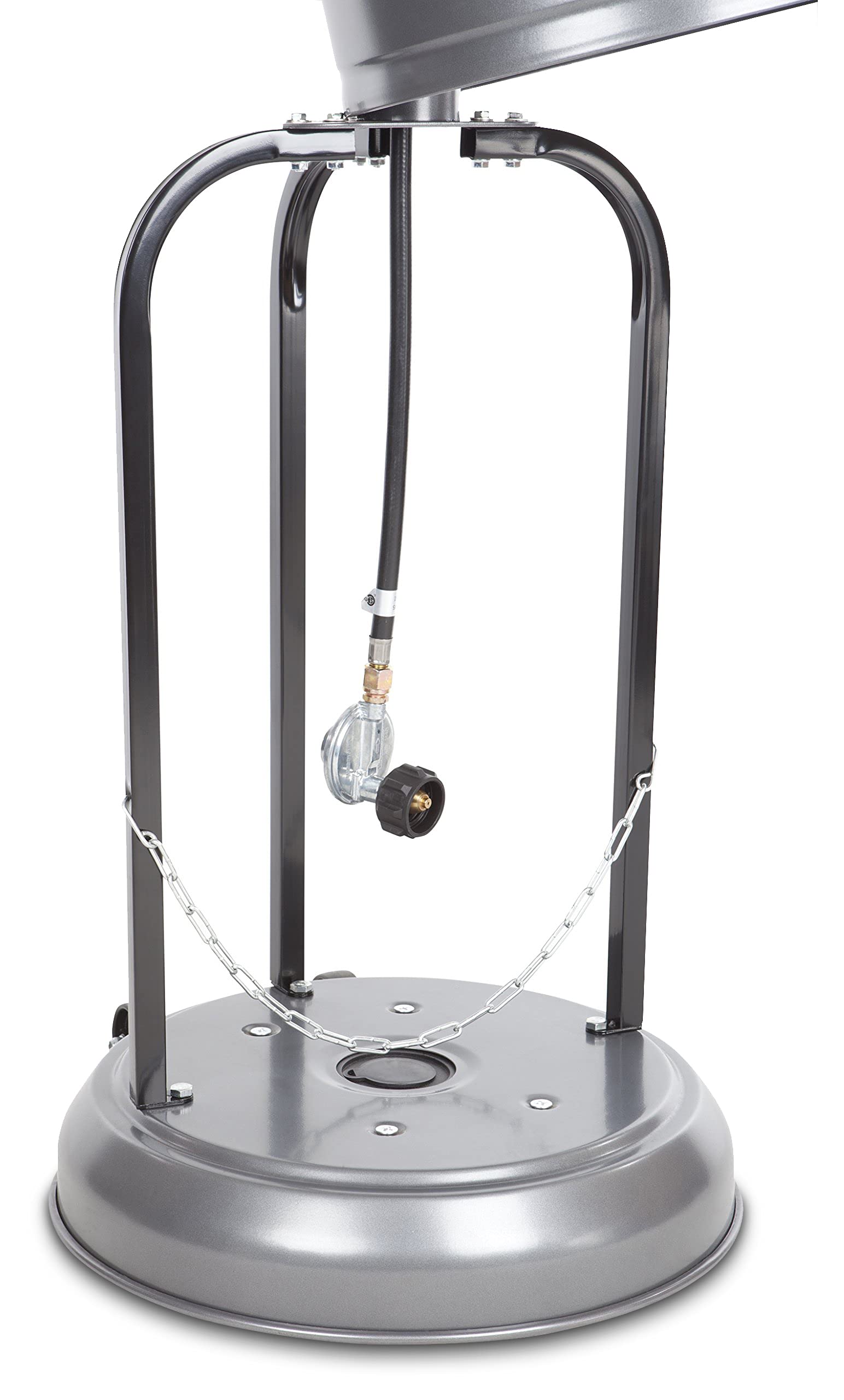 Amazon Basics 46,000 BTU Outdoor Propane Patio Heater with Wheels