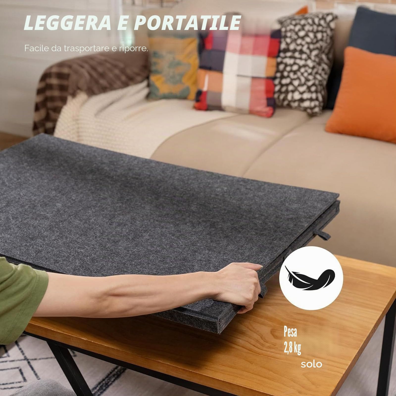 Tavola Puzzle Con 6 Cassetti Per Puzzle Fino A 1000 Pezzi | Piano Inclinabile Con Supporto E Copertura, Portatile Per Adulti E Bambini