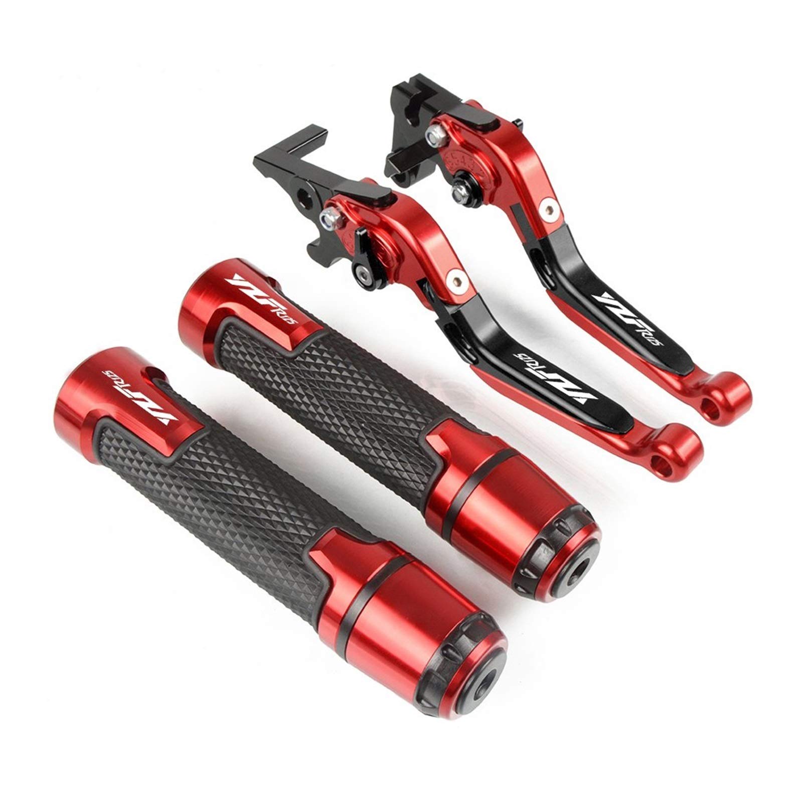 Freno Mano Motociclo Per Y&amaha YZFR125 Accessori Moto Leve Frizione Freno In Alluminio Manopole Manubrio YZF R125 YZF-R125 Tutti Gli Anni Leve Freno Frizione (Color : A)
